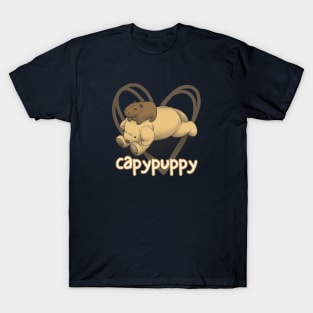Capybara Puppy Dog Love T-Shirt
